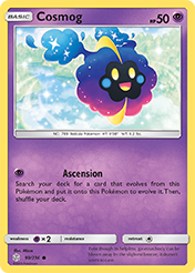 Cosmog Cosmic Eclipse Pokemon Card