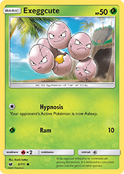 Exeggcute Crimson Invasion Card List