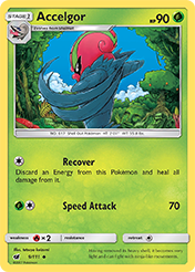 Accelgor Crimson Invasion Card List