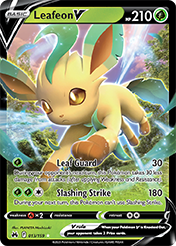 Leafeon V Crown Zenith Card List