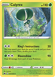 Calyrex Crown Zenith Pokemon Card