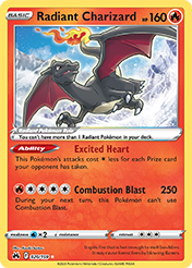 Radiant Charizard Crown Zenith Card List