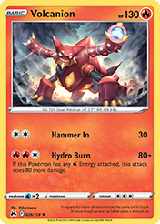 Volcanion Crown Zenith Pokemon Card