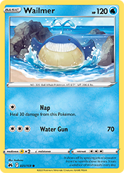 Wailmer Crown Zenith Pokemon Card