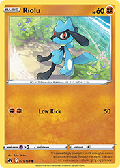 Riolu Crown Zenith Pokemon Card