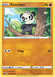 Pancham Crown Zenith Pokemon Card