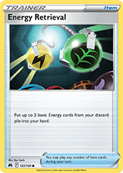 Energy Retrieval Crown Zenith Pokemon Card