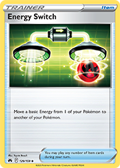 Energy Switch Crown Zenith Pokemon Card