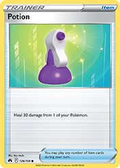 Potion Crown Zenith Pokemon Card