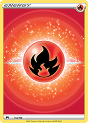 Fire Energy Crown Zenith Pokemon Card