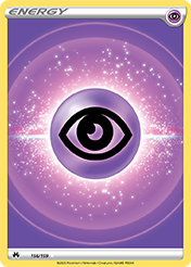 Psychic Energy Crown Zenith Pokemon Card