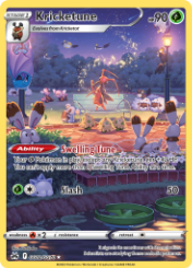 Kricketune Crown Zenith Pokemon Card