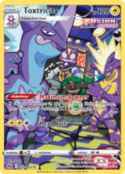 Toxtricity Crown Zenith Pokemon Card