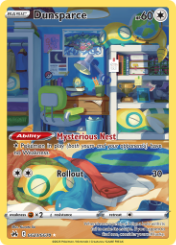 Dunsparce Crown Zenith Pokemon Card