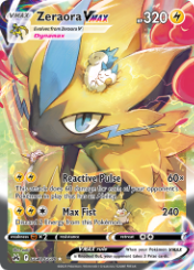 Zeraora VMAX Crown Zenith Pokemon Card