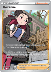Roxanne Crown Zenith Pokemon Card