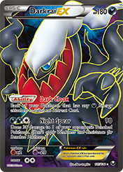 Darkrai-EX Dark Explorers Pokemon Card