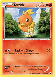 Torchic Dark Explorers Card List