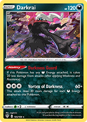 Darkrai Darkness Ablaze Pokemon Card