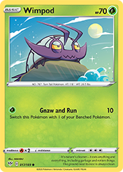 Wimpod Darkness Ablaze Card List