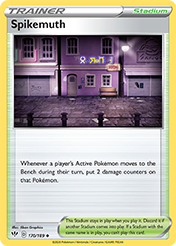 Spikemuth Darkness Ablaze Pokemon Card