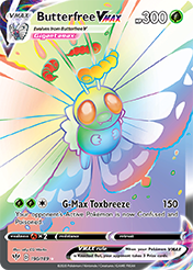 Butterfree VMAX Darkness Ablaze Pokemon Card