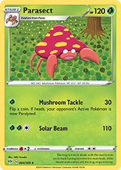 Parasect Darkness Ablaze Pokemon Card