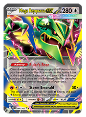 Mega Rayquaza EX Delta Reign Pokemon Card