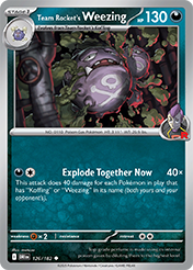 Team Rocket's Weezing