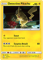 Detective Pikachu Detective Pikachu Card List