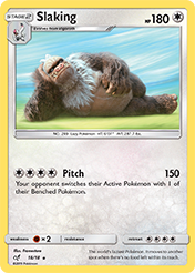 Slaking Detective Pikachu Card List