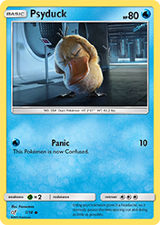 Psyduck Detective Pikachu Card List