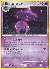 Mismagius Diamond & Pearl Card List