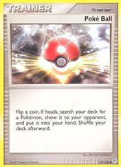 Poke Ball Diamond & Pearl Pokemon Card