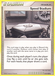 Speed Stadium Diamond & Pearl Pokemon Card