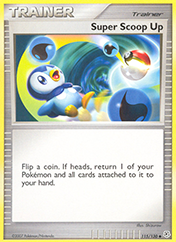 Super Scoop Up Diamond & Pearl Pokemon Card