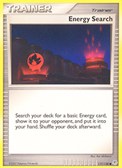 Energy Search Diamond & Pearl Pokemon Card