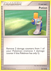 Potion Diamond & Pearl Pokemon Card