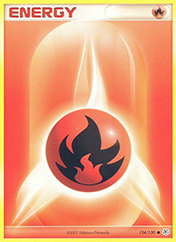 Fire Energy Diamond & Pearl Pokemon Card