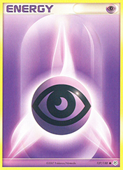 Psychic Energy Diamond & Pearl Pokemon Card