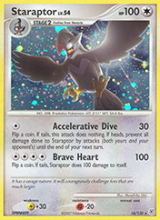 Staraptor Diamond & Pearl Card List