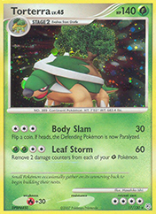 Torterra Diamond & Pearl Card List