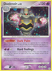 Dusknoir Diamond & Pearl Card List