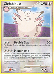 Clefable Diamond & Pearl Pokemon Card