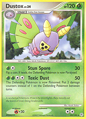 Dustox Diamond & Pearl Pokemon Card