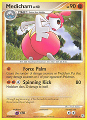 Medicham Diamond & Pearl Pokemon Card