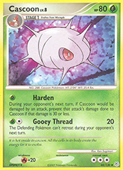 Cascoon Diamond & Pearl Pokemon Card