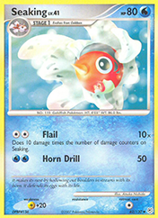 Seaking Diamond & Pearl Pokemon Card