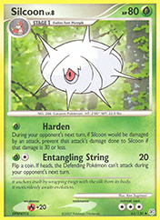 Silcoon Diamond & Pearl Pokemon Card