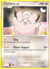 Clefairy Diamond & Pearl Pokemon Card